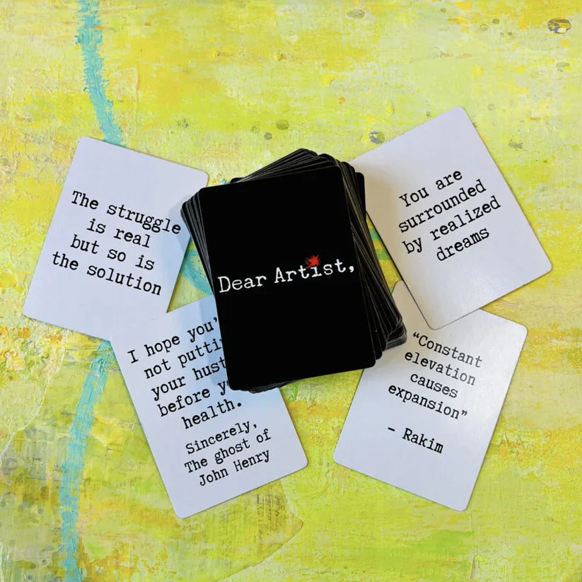 exittheapple "Dear Artist" - an affirmation & inspiration deck - Image 4